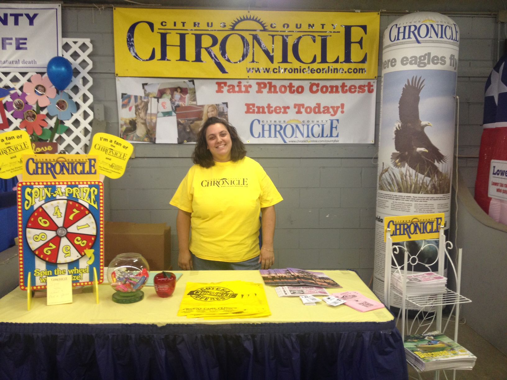 Jackie Lytton at fair
